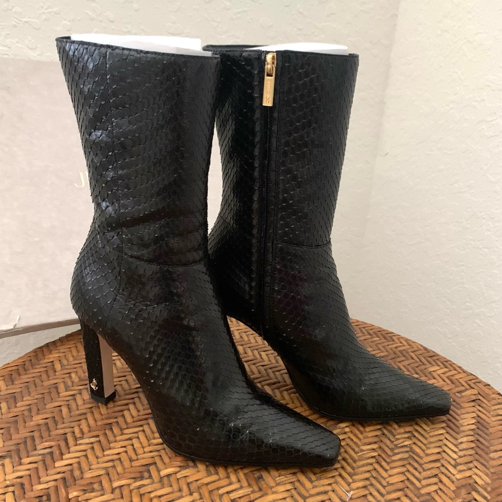 New Jimmy Choo Python Boots - Picture 4 of 13